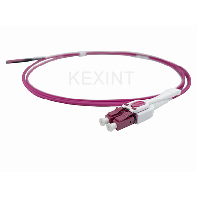 KEXINT 2M MDC UPC To LC UPC Uniboot Duplex Multimode OM4 LSZH (OFNR) 2.0mm Fiber Optic Patch Cable