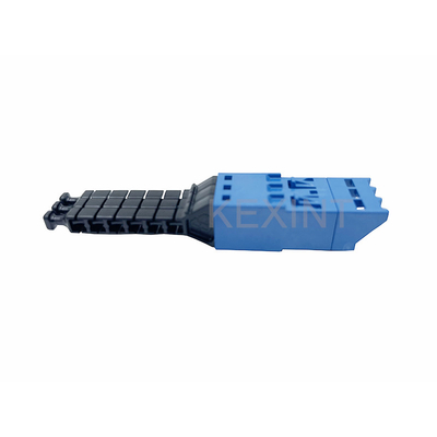 KEXINT ELiMENT MDC 3 Port Adapter Single Mode Blue With 3 Dust Plugs Match MDC Patch Cord