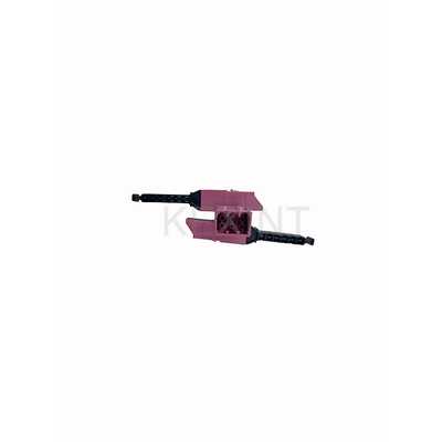 KEXINT ELiMENT MDC 3 Port Adapter Mmultimode Heather Violet With 3 Dust Plugs Match MDC Patch Cord