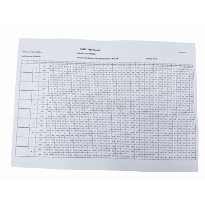 KEXINT MTP (MPO) Female APC To MDC 16 Fiber Breakout Single Mode (9/125) Fiber Optic Patch Cord