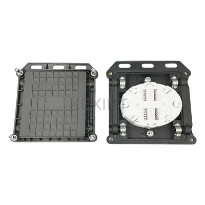 KEXINT 12 24 Core 2 Enter 2 Out IP66 Waterproof Wall Hanging Overhead Direct Buried Fiber Optic Splice Closure