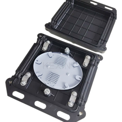 KEXINT 12 24 Core 2 Enter 2 Out IP66 Waterproof Wall Hanging Overhead Direct Buried Fiber Optic Splice Closure