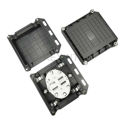 KEXINT 12 24 Core 2 Enter 2 Out IP66 Waterproof Wall Hanging Overhead Direct Buried Fiber Optic Splice Closure