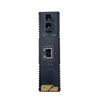 KEXINT Gigabit 1 Optical Port 4 Electrical Port Industrial (POE) Transceiver Media Converter