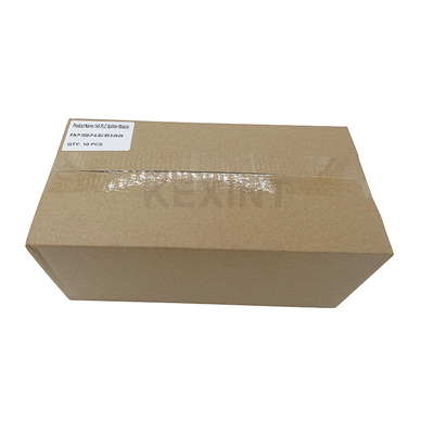 KEXINT FTTH Single Mode 1x6 LGX Card Type SC UPC Connecter G657A1 Fiber Optical PLC Splitter