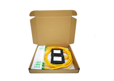 ABS FTTH Fiber Optic PLC Splitter , EPON GPON Fiber Splitter 2.0 3.0mm