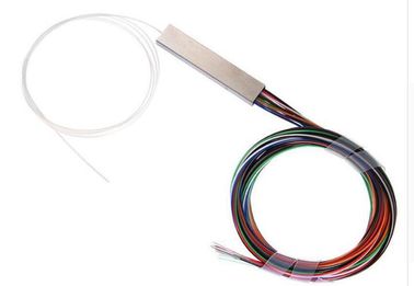 1.5m Fiber Optic PLC Splitter , Optical Cord Splitter Without Connector