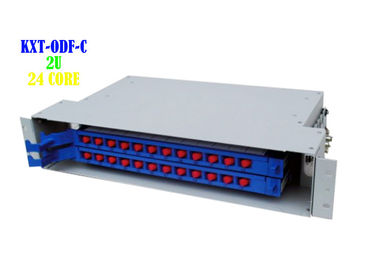 Cabinet 48 Port Ethernet Patch Panel Rj45 To Rj45 Cold Rolled Steel Plate