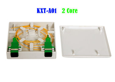 Indoor dustproof Flame Retardant Fiber Optic Distribution Box Multi Functional FTTH 86 ABS