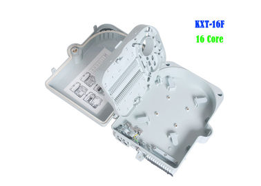 Small Fiber Optic Wall Box Fiber Splicing 16 Cores IP65 Anti UV Light Weight