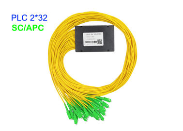 ABS Box Fiber Optic PLC Splitter 3.0mm G657A1 SC/APC 17.2dB Insertion Loss G657A1