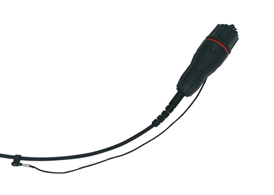 Outdoor Waterproof  Fiber Optical Patch Cord FTTA Full AXS To LC Duplex Jumper Type