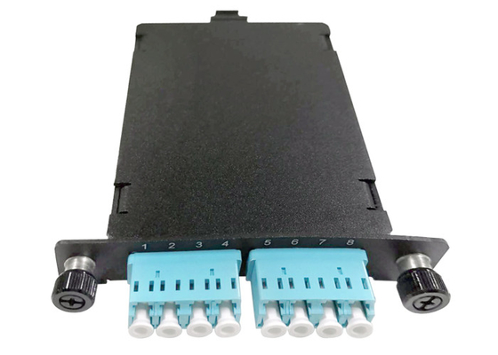 1U 96 Core Fiber Optic MTP MPO Patch Cord Drawer Rack OM3 8*8F 8*12F 4*24F 100Gbps