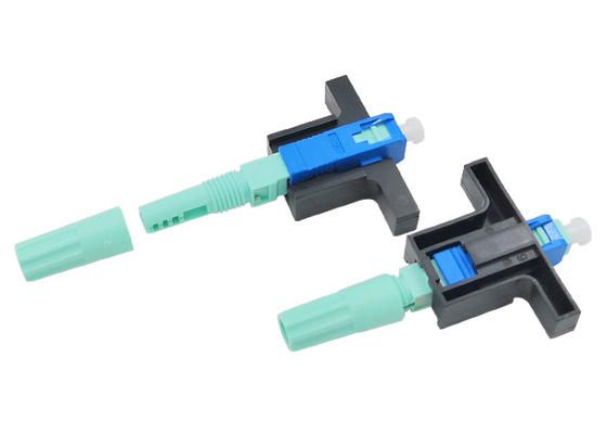 FTTH SC UPC Fiber Optic Quick Connector Single Mode SC/UPC Fast Connector 200 S Ceramic V Slot