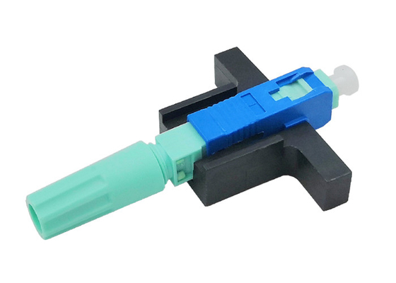 FTTH SC UPC Fiber Optic Quick Connector Single Mode SC/UPC Fast Connector 200 S Ceramic V Slot