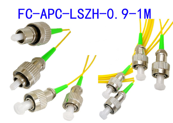 Single Mode Fiber Optic Patch Cable FC/APC G652D G657A1 G657A2 1.5m Pigtail