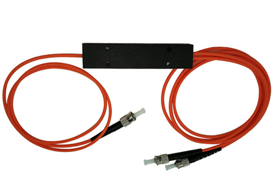 CCTV Multimode FBT 1*2 Coupler WDM Fiber Optic 50/125 850nm For  FTTH FTTB FTTX Network