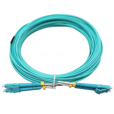 OM3 LC UPC LSZH Fiber Optic Patch Cable FTTH Multimode