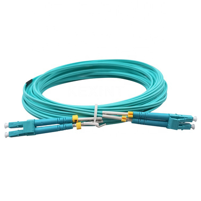 OM3 LC UPC LSZH Fiber Optic Patch Cable FTTH Multimode