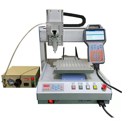 AC110V RS232 Optical Fiber Dispenser 300W Ferrule Glue Injection Machine