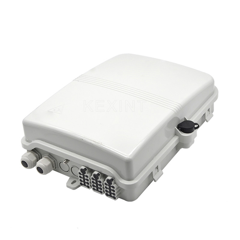 24 Core Fiber Optic Distribution Box Terminal Box ODN FTTH IP65 With Patch Cord Pigtail