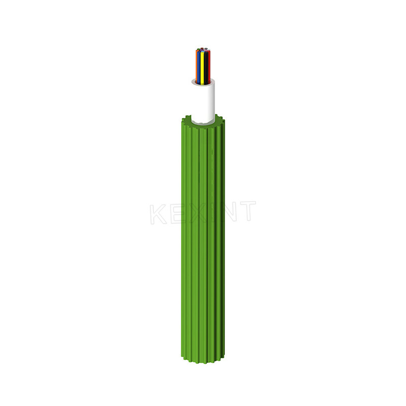KEXINT GCYFXTY Air Blown Fiber Optic Cable PBT Loose Tube HDPE Outer Sheath Material