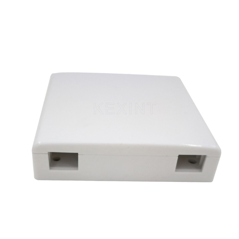 KEXINT Desktop Fiber Optic Distribution Box 2 Ports ABS Material SC LC Connector