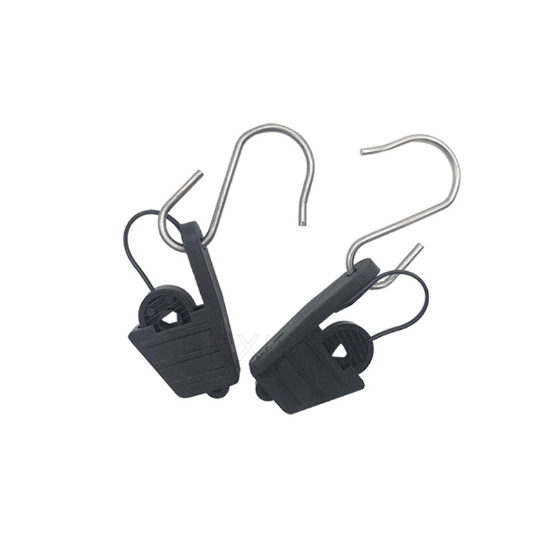 S Type Anchor Tension Cable Clamp , Custom Optical Fiber Cable Accessories