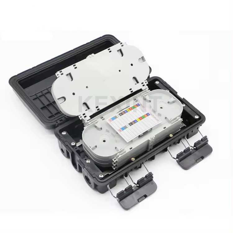 KEXINT FTTH IP68 Waterproof Aerial Type 3 In 3 Out 96 Core Fiber Optic Splice Closure