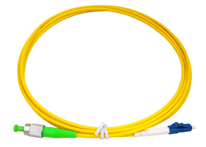 FC APC LC UPC Fiber Optical Patch Cord Single Mode Simplex 3.0mm LSZH