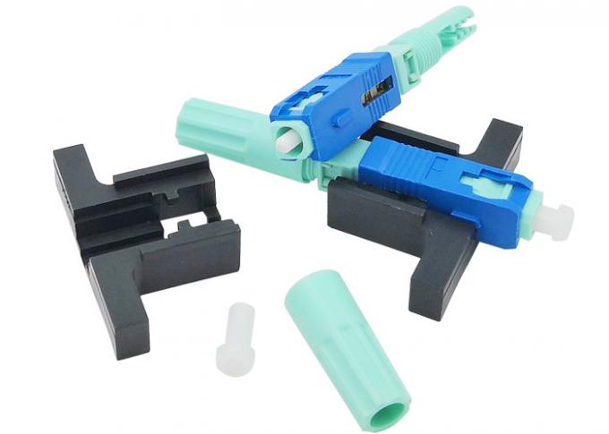 FTTH SC UPC Fiber Optic Quick Connector Single Mode SC/UPC Fast ...